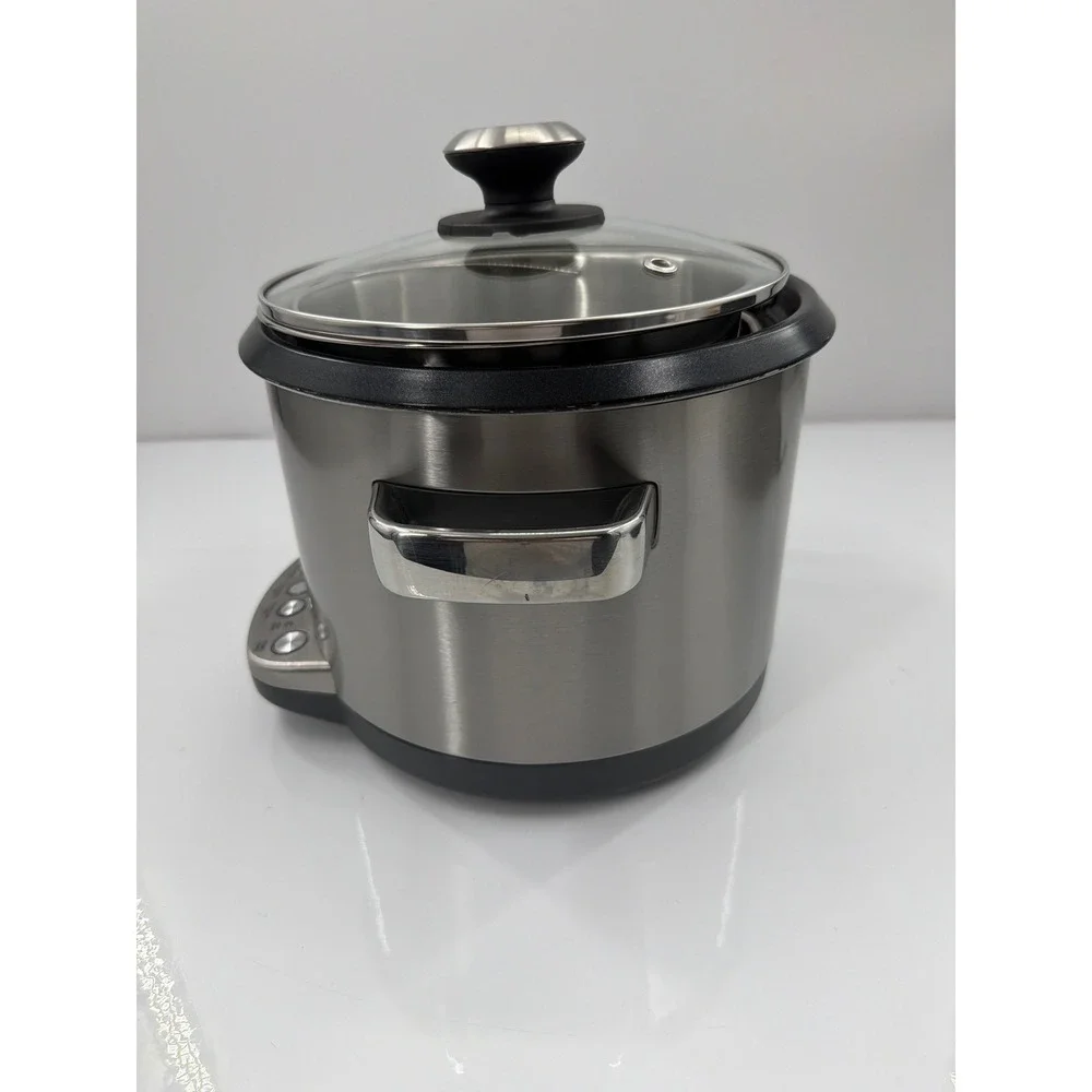Breville BRC600XL The Risotto Plus Rice Cooker Steamer Slow Cooker Silver